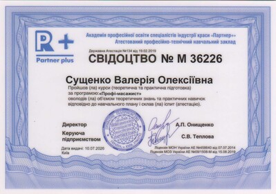 Сертификат №545